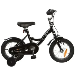 12" Classic Cykel Svart>Stoy New