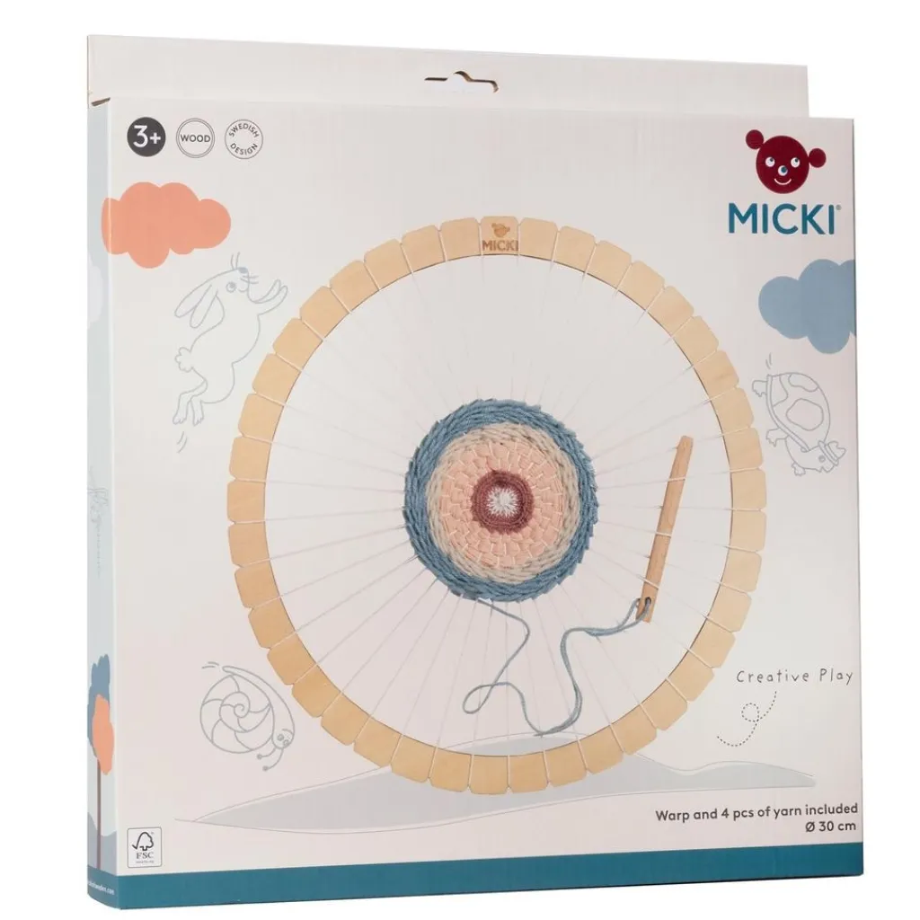 30 cm Rund Vävram>Micki Outlet
