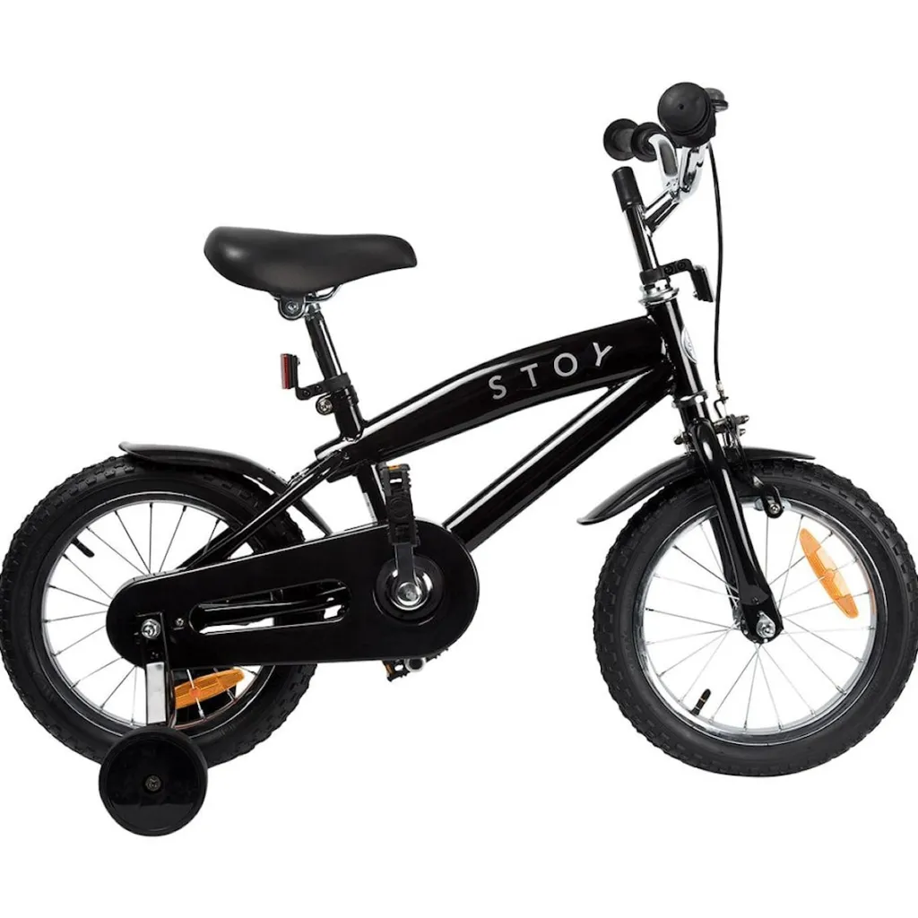 14" Cruiser Cykel Svart>Stoy