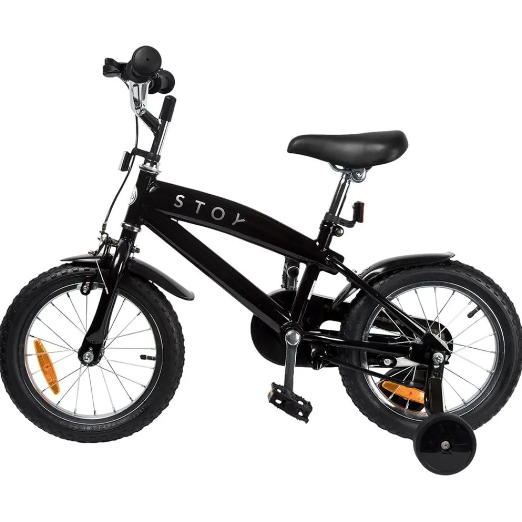 14" Cruiser Cykel Svart>Stoy