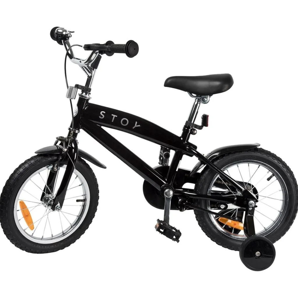 14" Cruiser Cykel Svart>Stoy