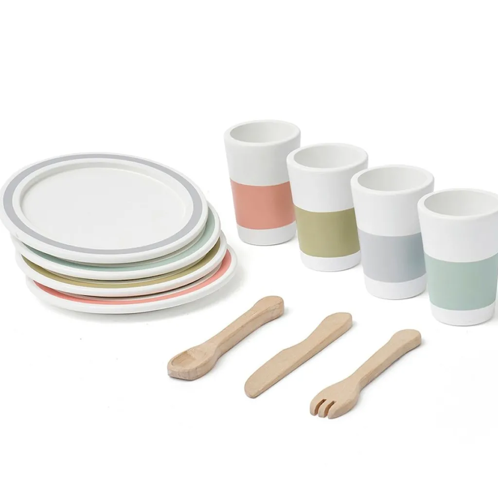 20 delar Kids Bistro Dinnerware Lekset>Kid's Concept Sale