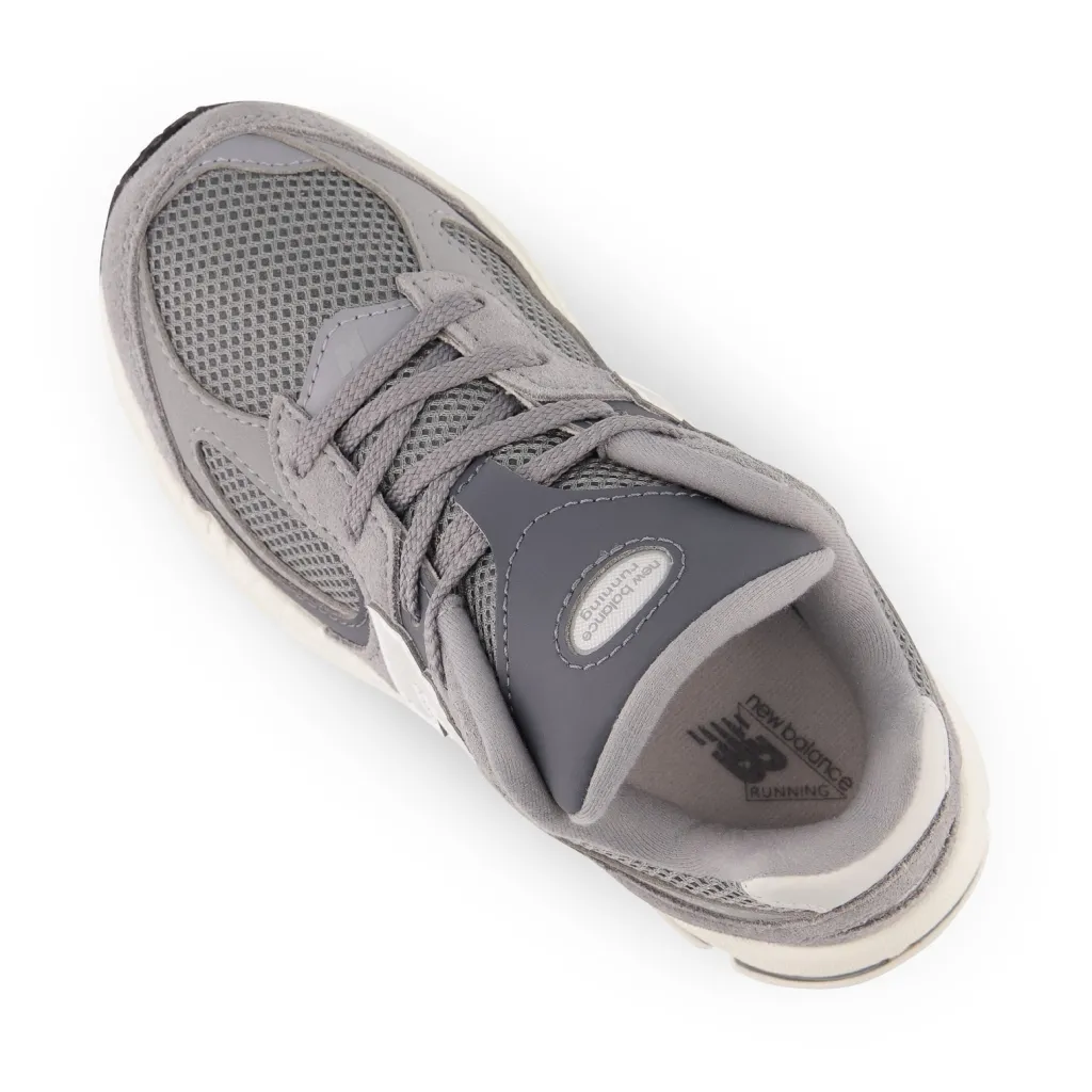 2002 Kids Bungee Lace Sneakers Steel>New Balance Sale