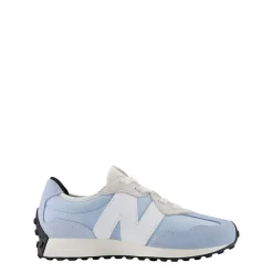 327 Kids Bungee Lace Sneakers Light Chrome Blue>New Balance Discount