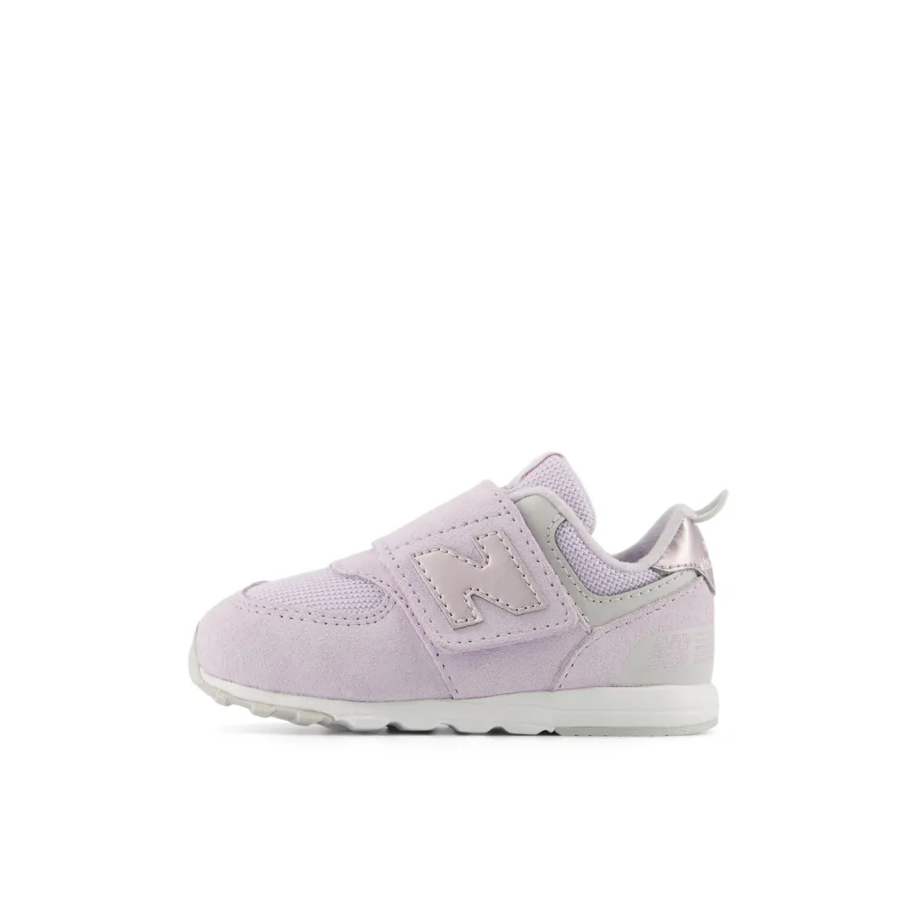 574 Kids Hook & Loop Sneakers Taro>New Balance Outlet