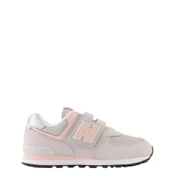 574 Kids Hook & Loop Sneakers Raincloud>New Balance Online