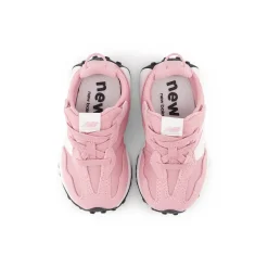 327 Kids New-B Hook & Loop Sneakers Pink Taffy><noscript><img width=