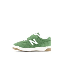 480 Kids NEW-B Hook & Loop Sneakers Dark Alpine Green>New Balance Sale