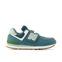 574 Kids NEW-B Hook & Loop Sneakers New Spruce>New Balance New