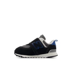 574 Kids NEW-B Hook & Loop Sneakers Black>New Balance