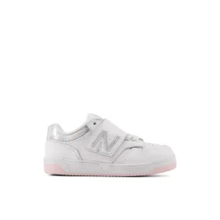 480 Kids NEW-B Hook & Loop Sneakers White>New Balance