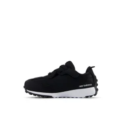 327 Kids New-B Hook & Loop Sneakers Black><noscript><img width=