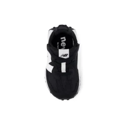 327 Kids New-B Hook & Loop Sneakers Black><noscript><img width=