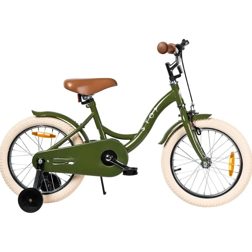 16" Vintage Cykel Army Green>Stoy Online