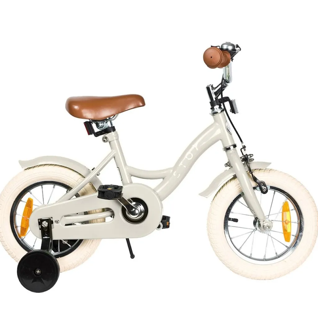 12" Vintage Cykel Beige>Stoy