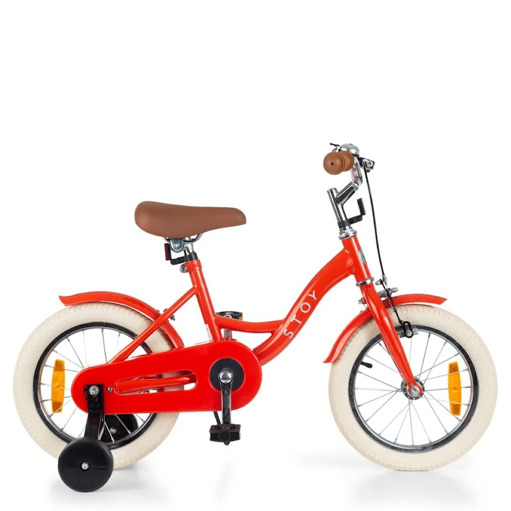 14" Vintage Cykel Red>Stoy New