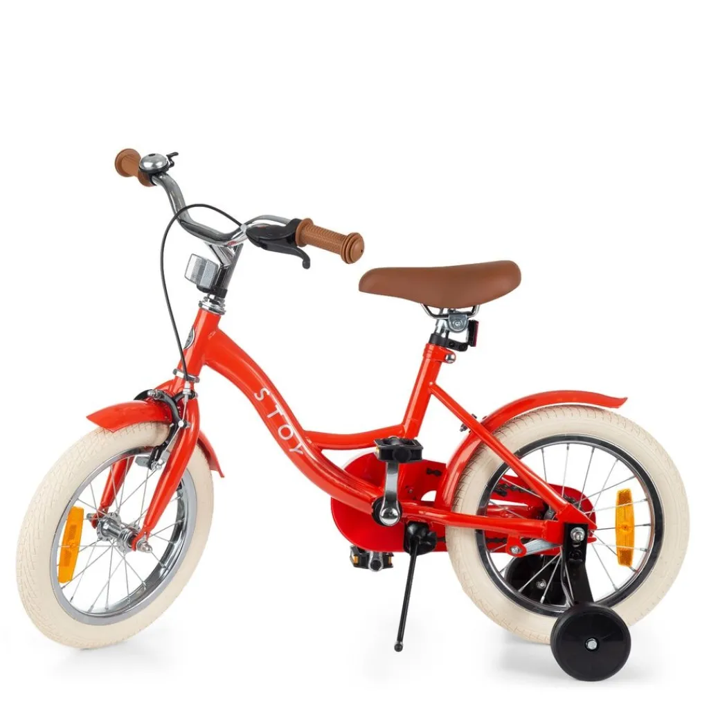 14" Vintage Cykel Red>Stoy New