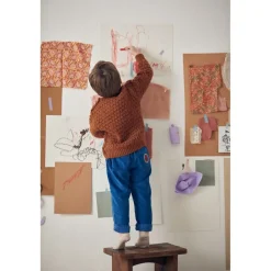 Abel Byxor Work Blue>Louise Misha New