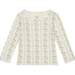 Abigail Blus Soft White Bright Blue>Flöss Hot