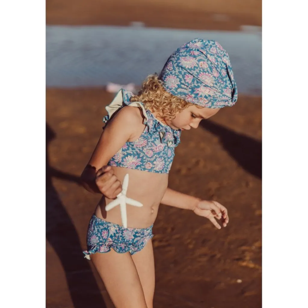 Abina Turban För Bad Blue Capri Cove>Louise Misha Hot