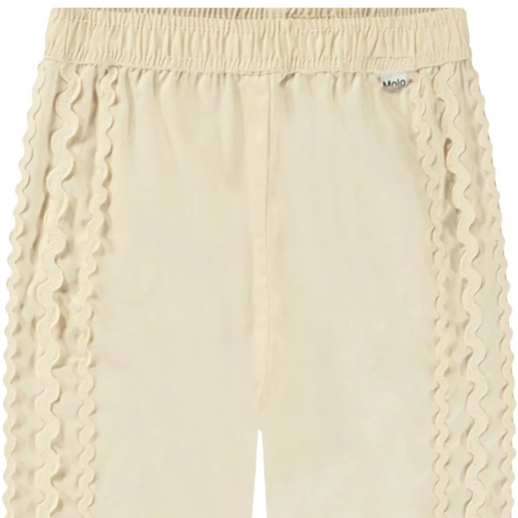 Adelyn Woven Pants Brazilian Sand>Molo New