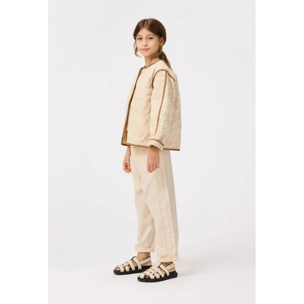 Adelyn Woven Pants Brazilian Sand>Molo New