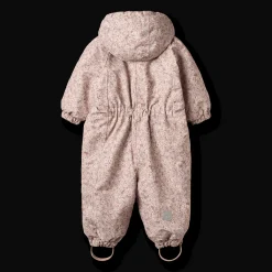 Adi Vinteroverall Rose Dust Flowers>Wheat Discount