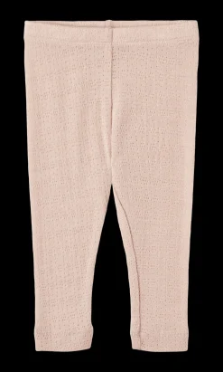 Agi Leggings I Ull Och Silke Pale Lilac>Wheat Best