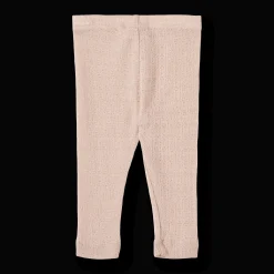 Agi Leggings I Ull Och Silke Pale Lilac>Wheat Best