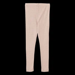 Agi Leggings I Ull Och Silke Pale Lilac>Wheat Online