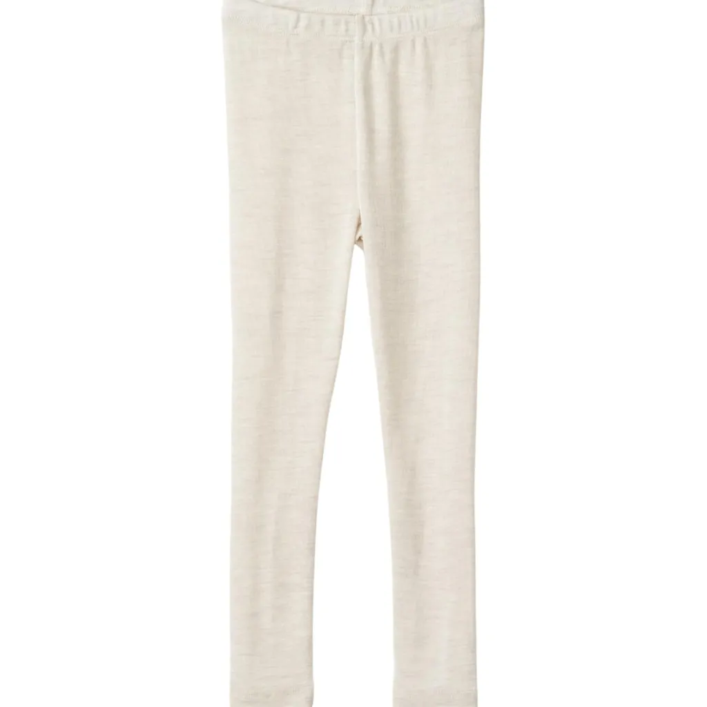 Agi Ullleggings Eggshell Melange>Wheat Hot