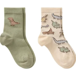 Albert 2-Pack Strumpor Dinosaurs>Buddy & Hope Outlet