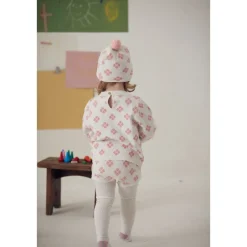 Alice Stickad Babytröja Floral Jaqcuard>Louise Misha Best