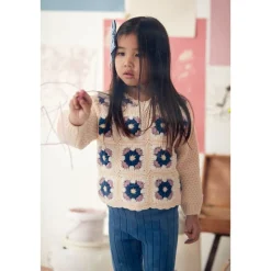 Alicia Stickad Tröja Blush><noscript><img width=