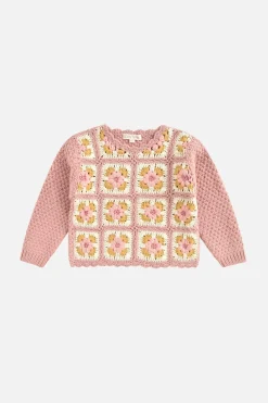 Alicia Stickad Tröja Blush>Louise Misha Clearance