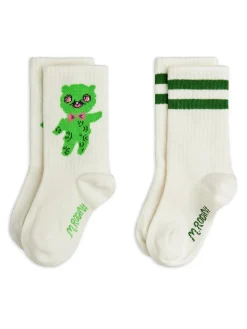 Alien 2-pack Strumpor Off-white>Mini Rodini Outlet