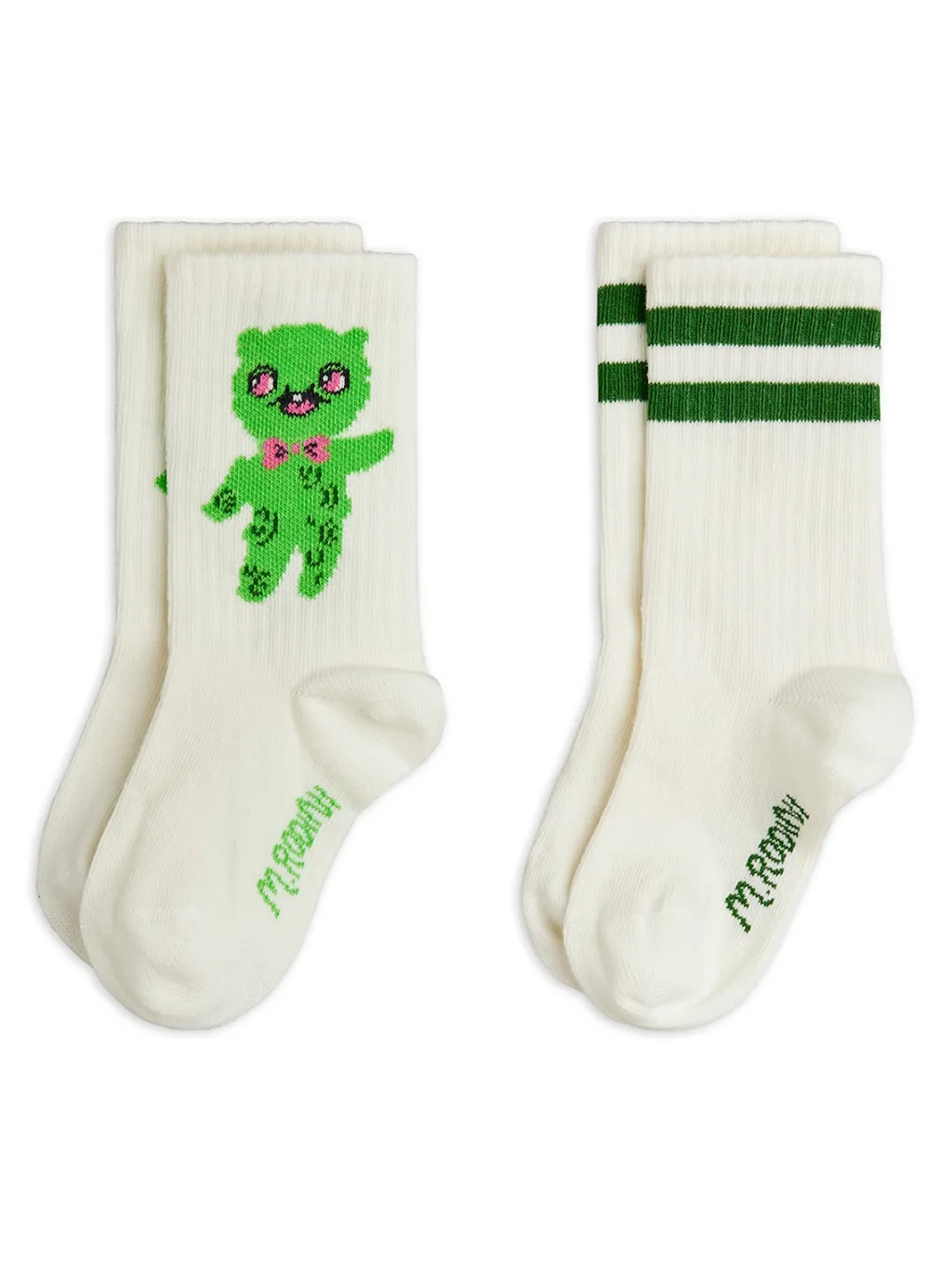 Alien 2-pack Strumpor Off-white>Mini Rodini Outlet