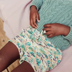 Aliki Shorts Cream Past Fields>Louise Misha New