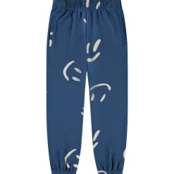 Allen Soft Pants Big Smiles Blue>Molo Online