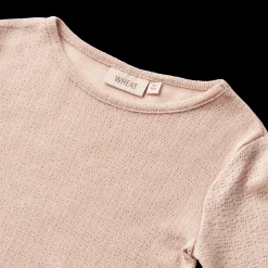 Alli Långärmad T-shirt I Ull Och Silke Pale Lilac><noscript><img width=