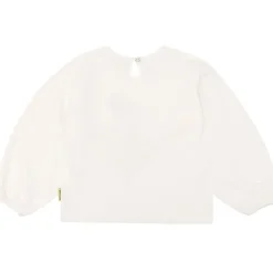 Alma Långärmad T-shirt Ivory>Hust&Claire Outlet