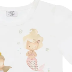 Alma T-shirt White>Hust&Claire Outlet