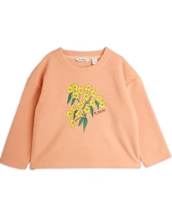 Alpine Flowers Emb Långärmad Topp>Mini Rodini Outlet