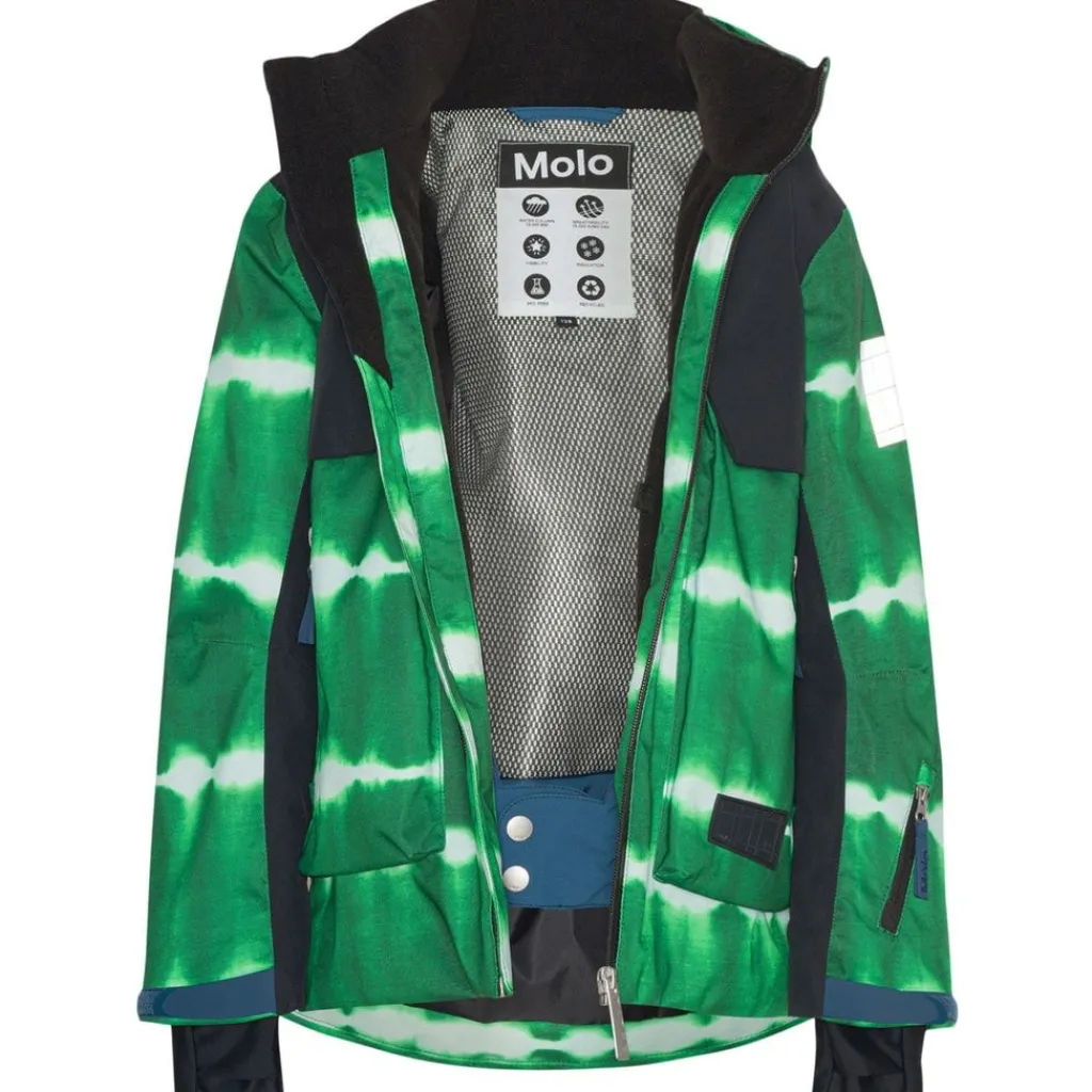 Alpine Skidjacka Tie Dye Green>Molo New