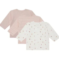 Amar 3-Pack Långärmad T-shirt Peach Dust>Hust&Claire Clearance