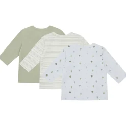Amar 3-Pack Långärmad T-shirt Green Sage>Hust&Claire Hot