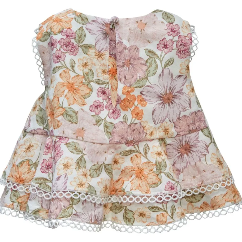 Ambrosia Blommigt Baby-set Med Topp Och Shorts Garland>Bardot Junior Best