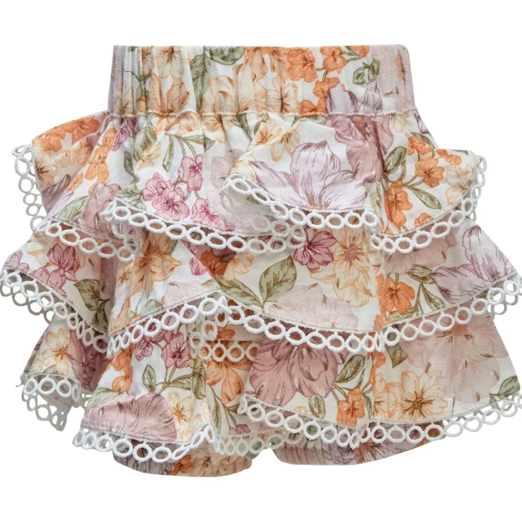 Ambrosia Blommigt Baby-set Med Topp Och Shorts Garland>Bardot Junior Best
