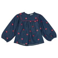 Amee Blus Mid Blue Heart>Flöss Sale
