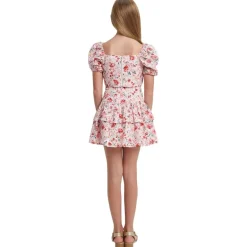 Amelia Blommig Kjol Blush><noscript><img width=
